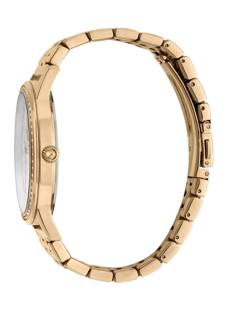 Just Cavalli Stainless Steel Analog Women's Watch With Rose Gold JC1L094M0075