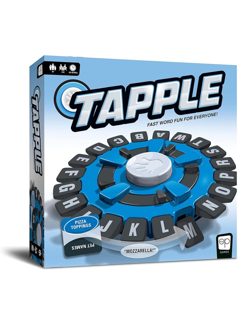 Tapple Game, Word Games, Fast-paced Family Board Game Learning Game for All, Board Game Tapple, Multiplayer Word Game, Choose A Category, Party Board Games