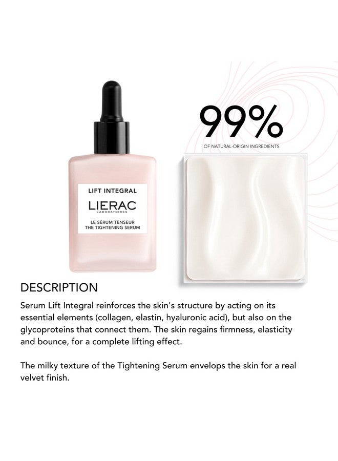 Lift Integral Tightening Serum Natural Skin Tightening With Hyaluronic Acid Firming & Smoothes Wrinkle Face And Neck Care Enhances Elasticity For All Skin Types30Ml