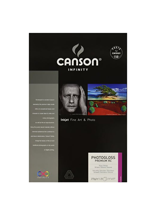 25-Sheet Infinity PhotoGloss Roll