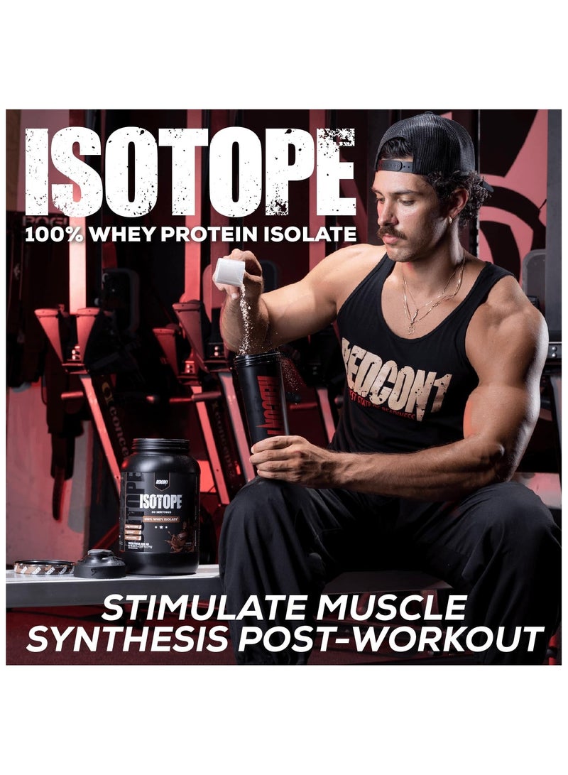 Isotope 100% Whey Isolate Peanut Butter Chocolate 5 lb