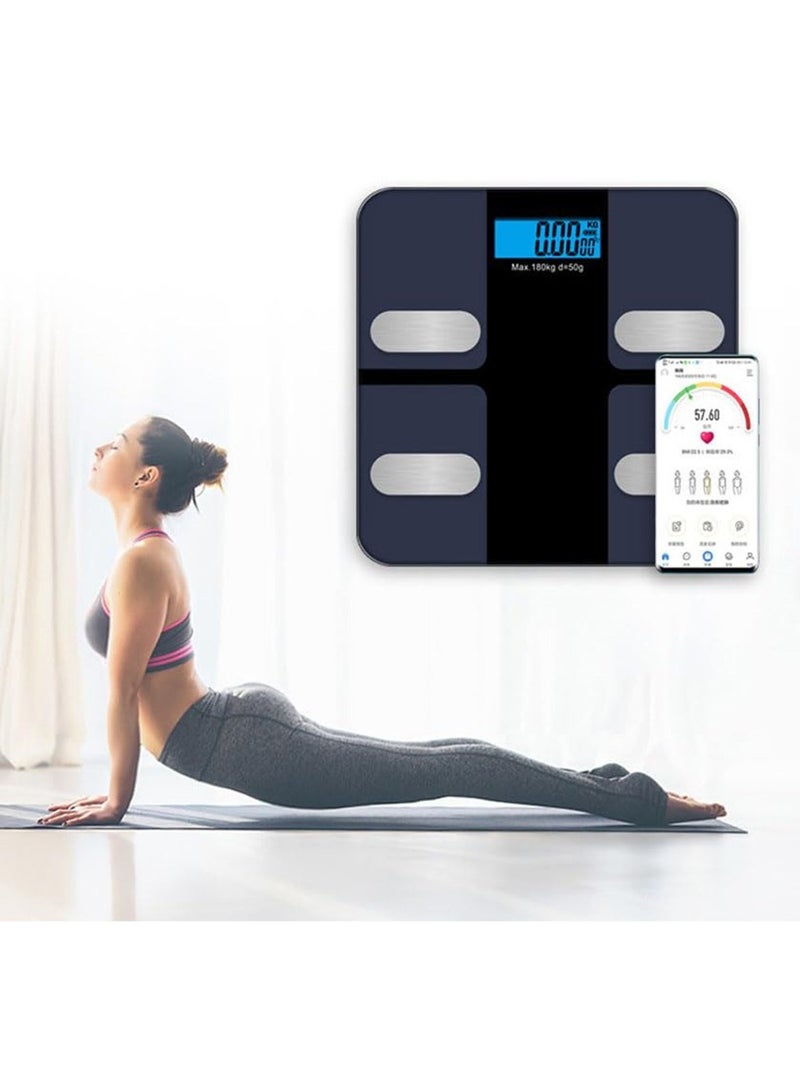 High Sensitivity Smart Digital Body Weight Fat And Muscle Balance Scale Human Weighing Machine