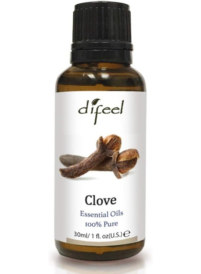 Difeel Essential Oils Extra Premium Grade Clove Oil 30 milliliters