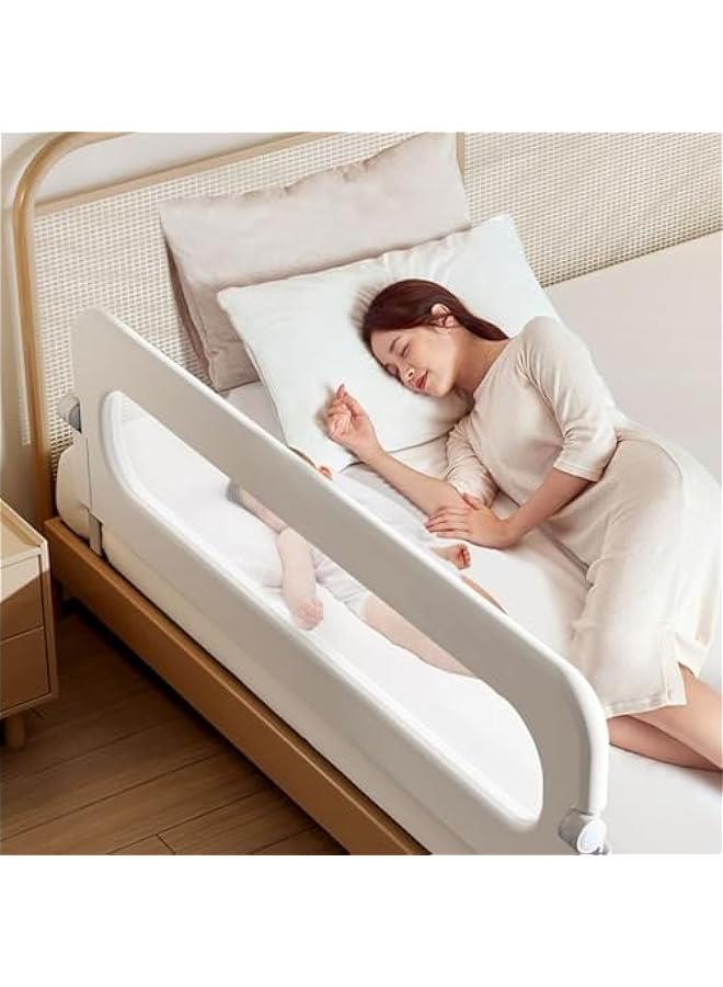 Toddler Bed Rails For Crib, Bed Rail For Toddlers,Portable Baby Bed Rails Guard Bumper For Baby Kids,Kids Safe Bed Side Rail For Full Size Bed (180cm)