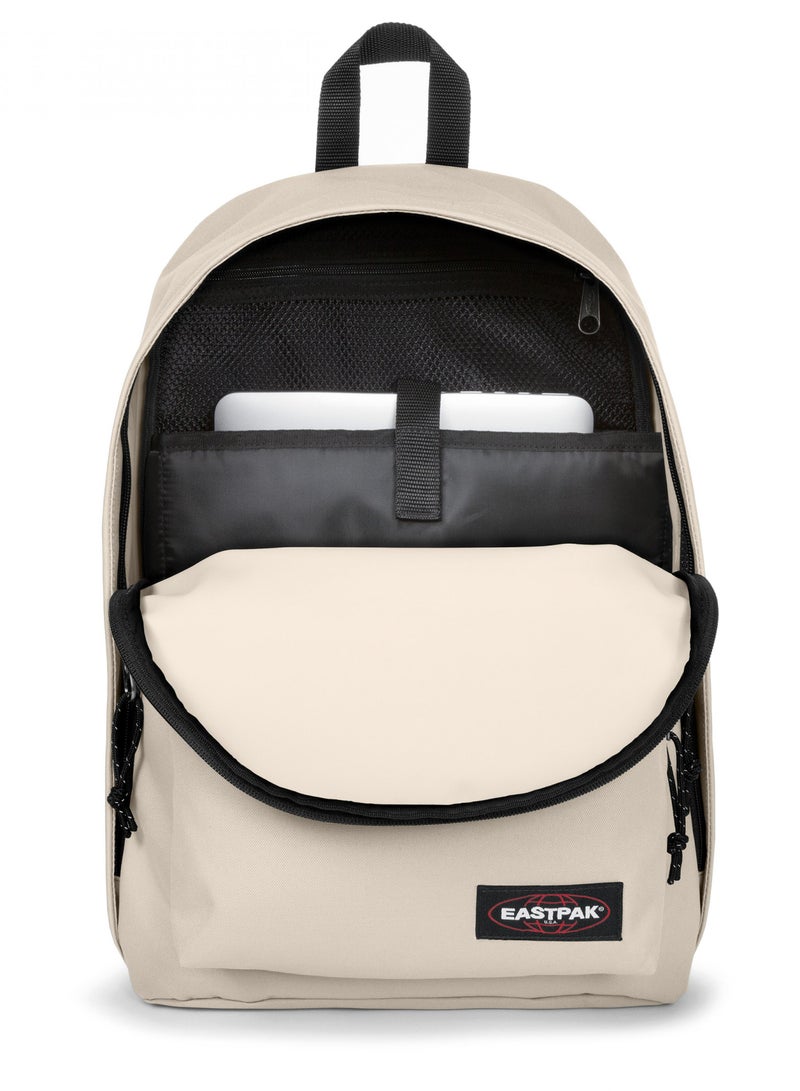 Eastpak Out Of Office Medium Backpack With Laptop Protection - Boulder Beige