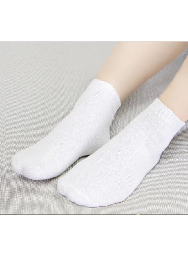 40 Pairs of Cotton Socks Sweat Absorbent Breathable Travel Compression Disposable Socks