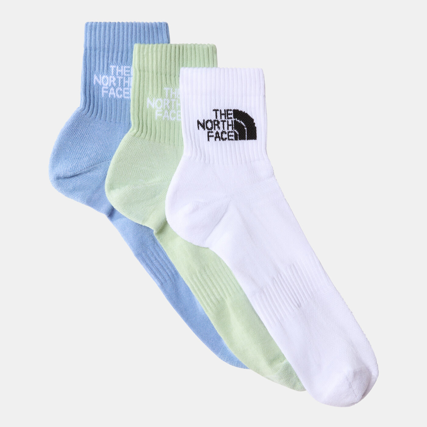 Multi Sport Cushioned Quarter Socks (3 Pairs)