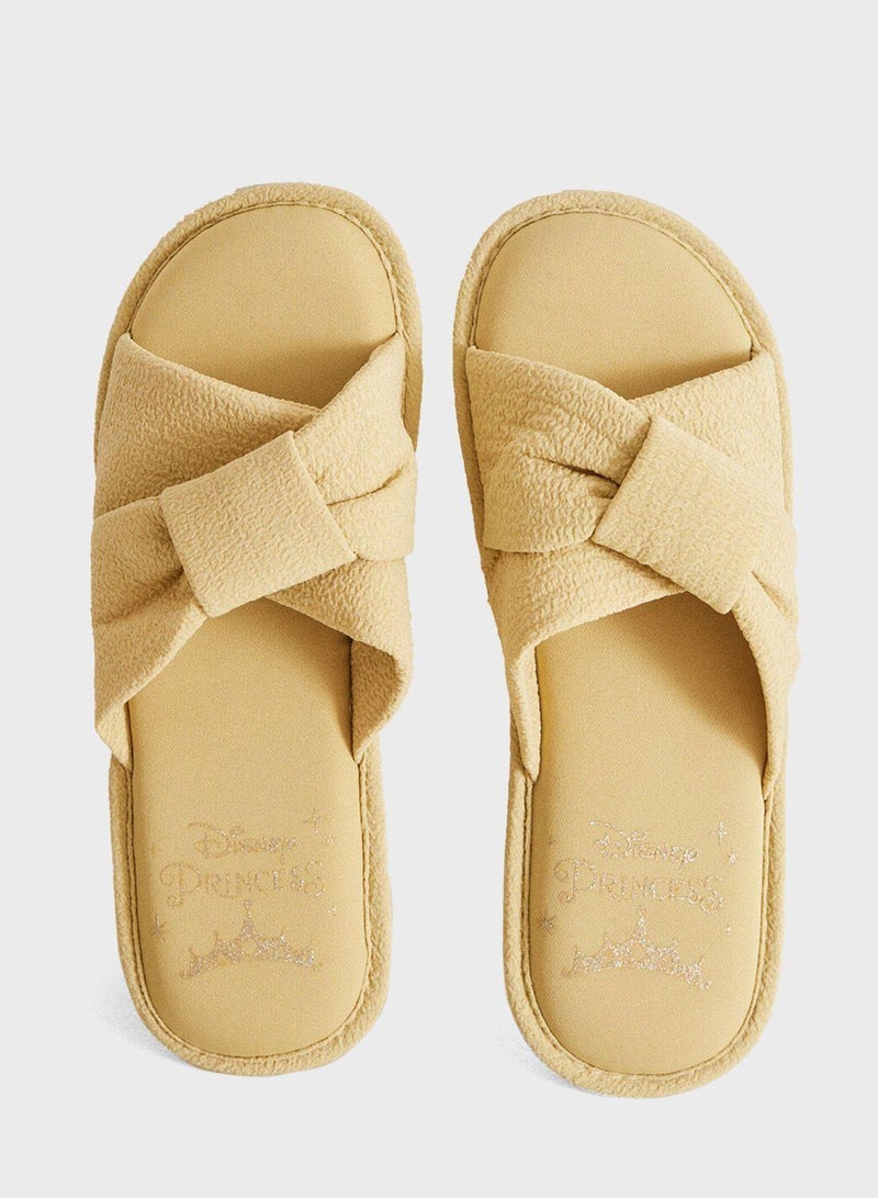 Single Strap Slip Ons