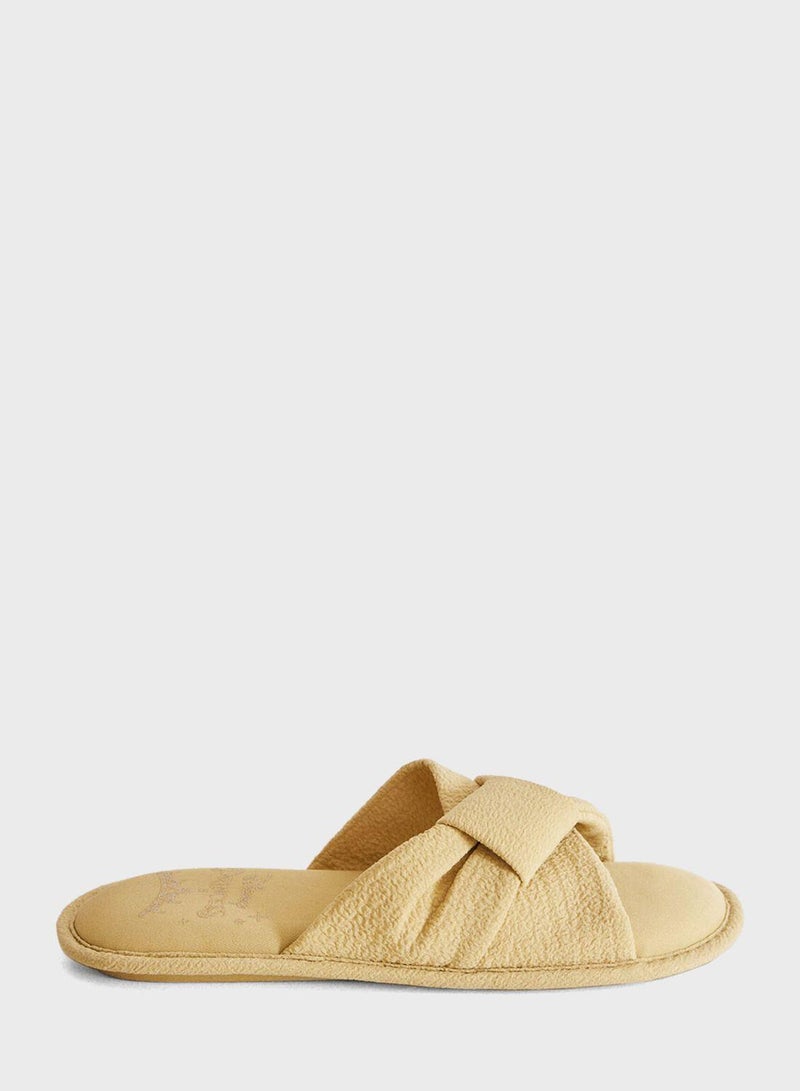 Single Strap Slip Ons