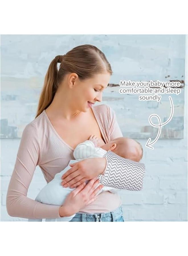 Cozy Cradle Pillow,Baby Nursing Pillow,Cozy Cradle Arm Pillow,Breastfeeding Pillow,Pillow Pure Cotton Plus Velvet,Soft and Comfortable Feeding Pillows for Newborn for Bottle Feeding