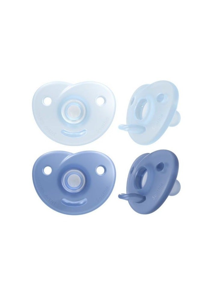 Philips Avent Curved Soothie 0-6M Mixed