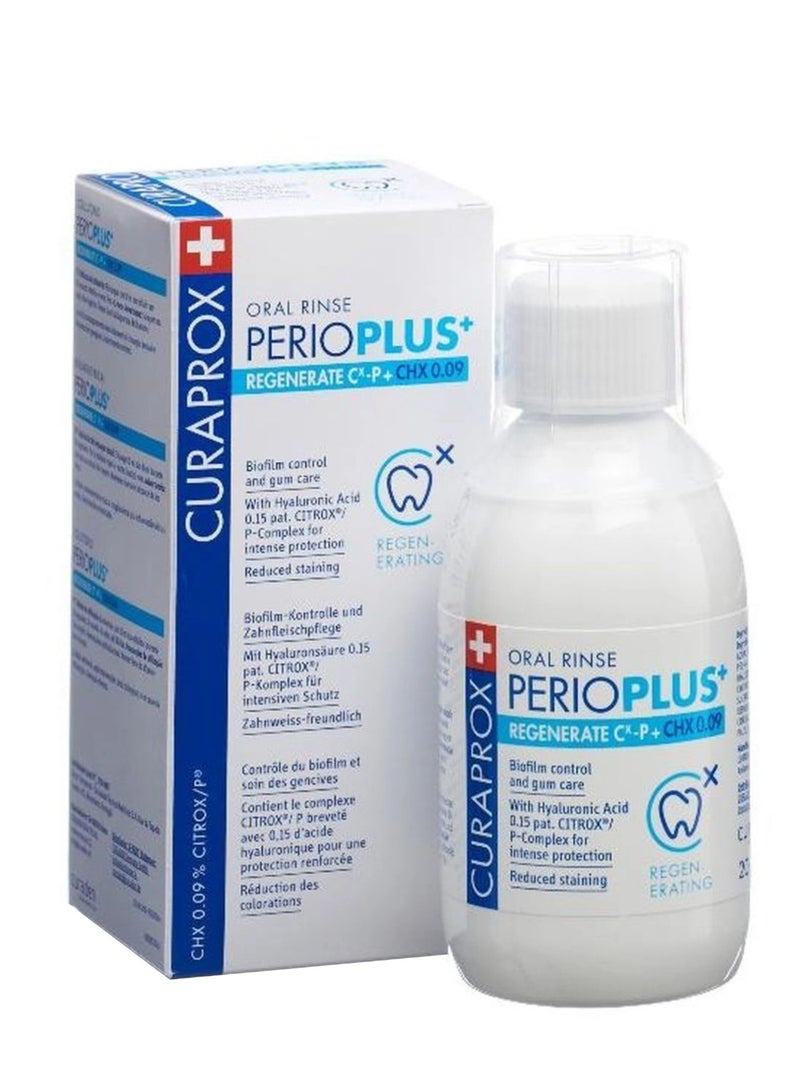 PERIOPLUS REGENERATE CHX 0.09+CYCLODEXTRIN ORAL RINSE 200ML