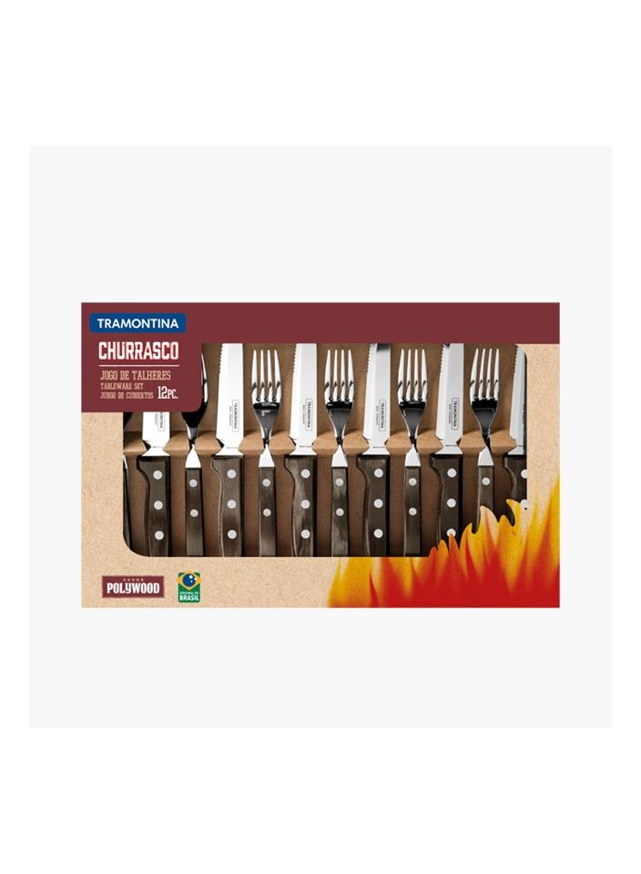 Tramontina 12 Pieces Barbecue set