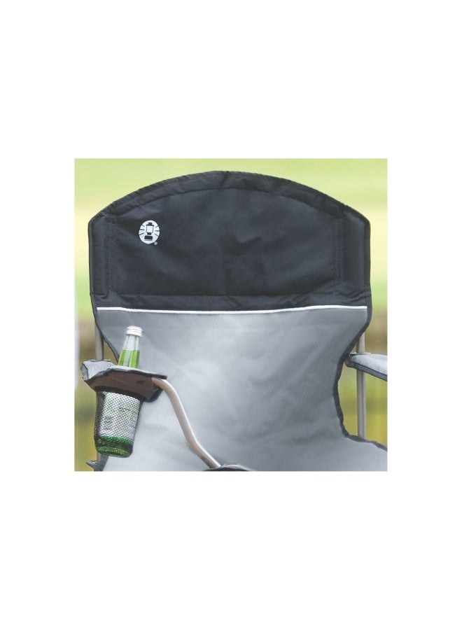Coleman Cooler Chair Quad Black/Grey