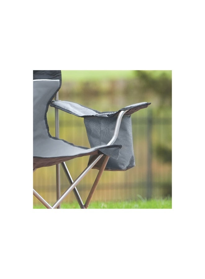 Coleman Cooler Chair Quad Black/Grey