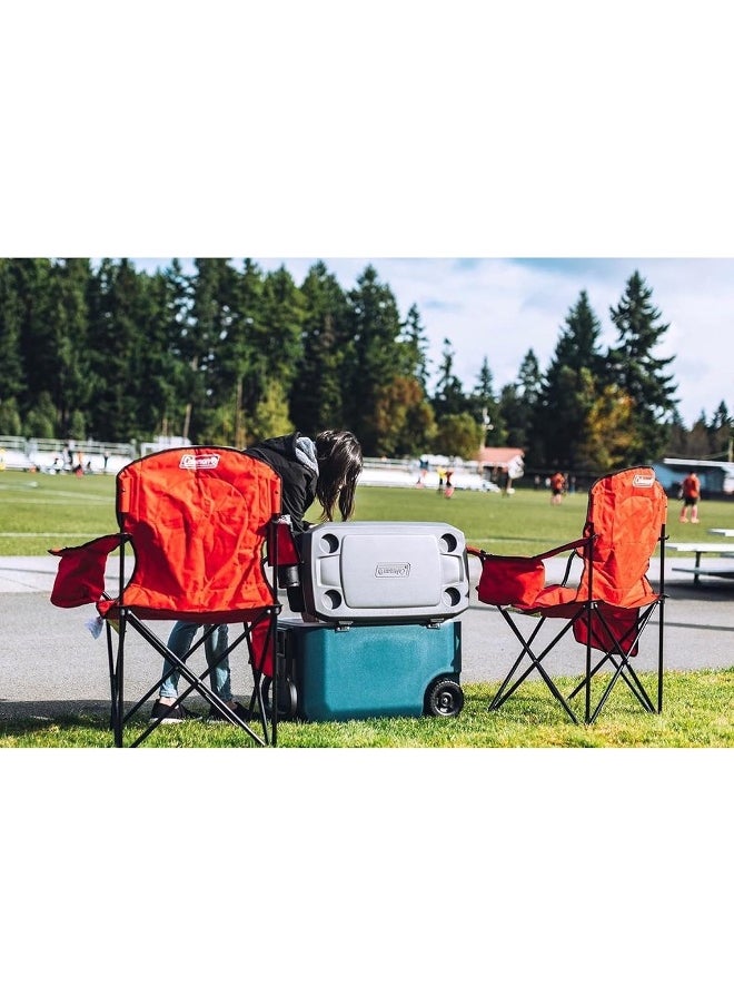 Chair Quad Cooler Red C006