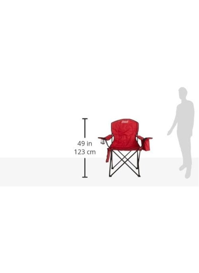 Chair Quad Cooler Red C006