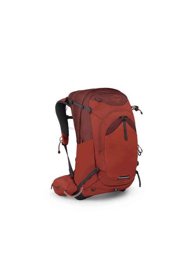 Osprey Manta 34 W/Res Oak Leaf Orange O/S Camping Backpack