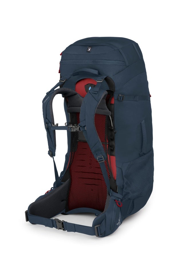 Osprey Farpoint Trek Pack 75 Muted Space Blue O/S Camping Backpack