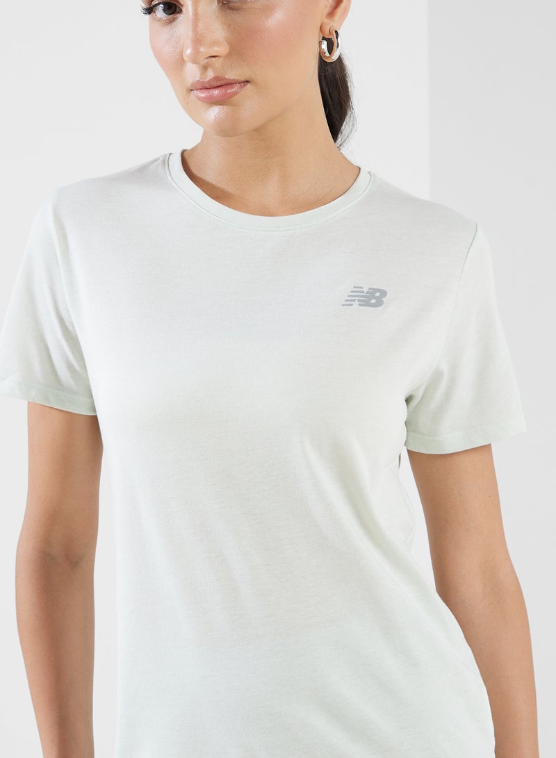 Essential Heather Tech T-Shirt