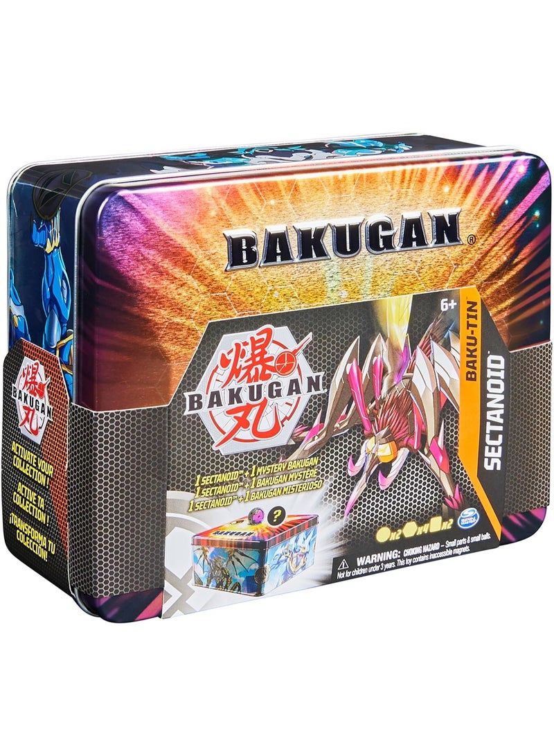 Baku-Tin, Metal Storage Box with Exclusive Darkus Sectanoid and Another Surprise Ball