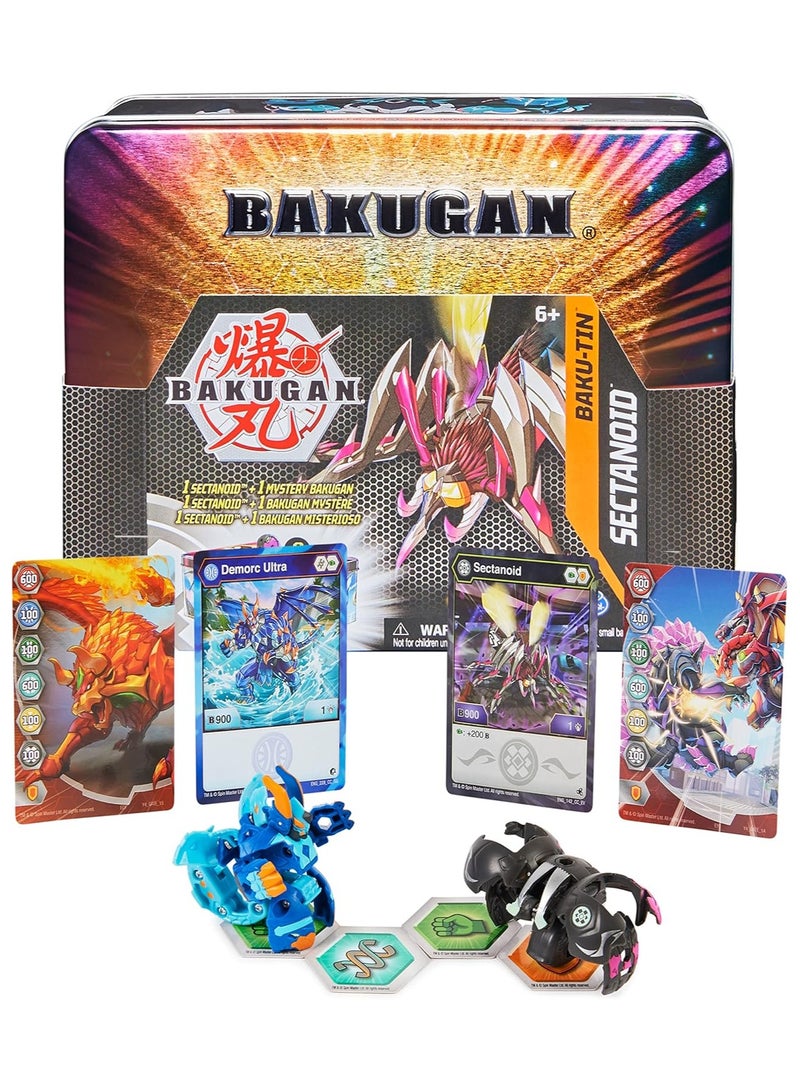 Baku-Tin, Metal Storage Box with Exclusive Darkus Sectanoid and Another Surprise Ball