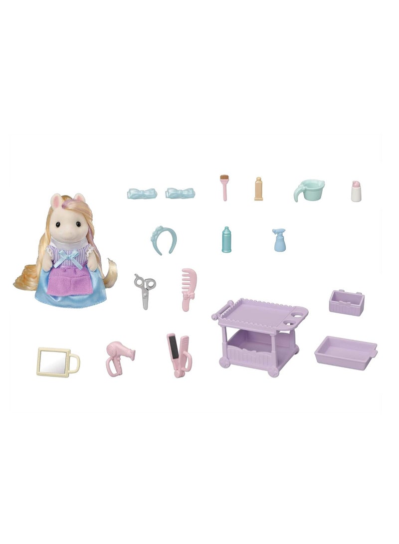 Sylvanian Families Pony's Stylish Hair Set 5644