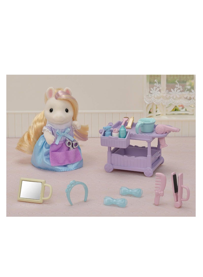 Sylvanian Families Pony's Stylish Hair Set