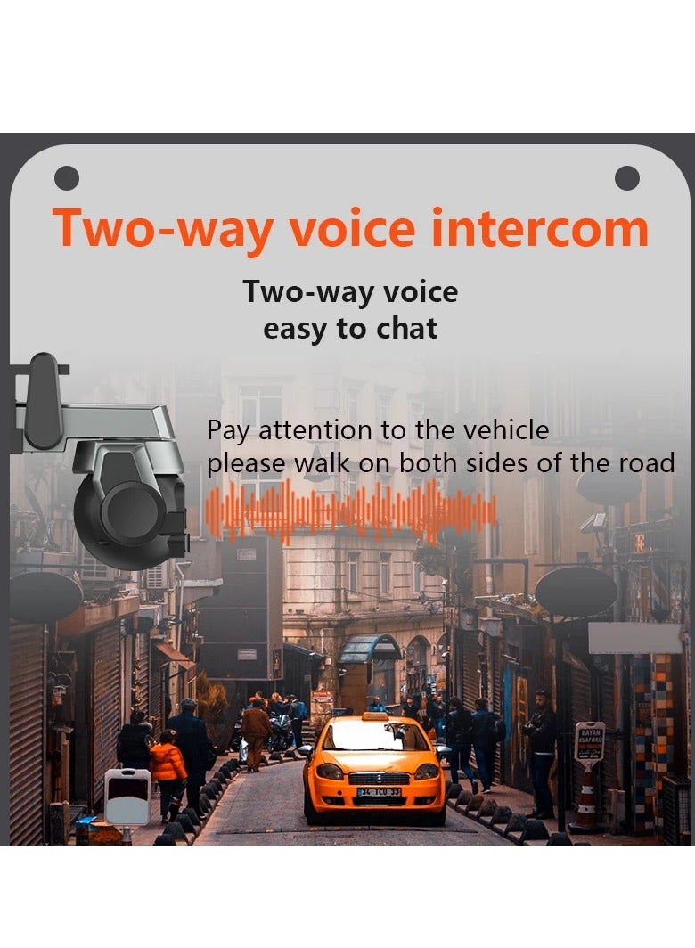 Home outdoor AI intelligent wifi, binocular 10x zoom, 6MP high-definition night vision, mobile phone remote monitoring, dual cam