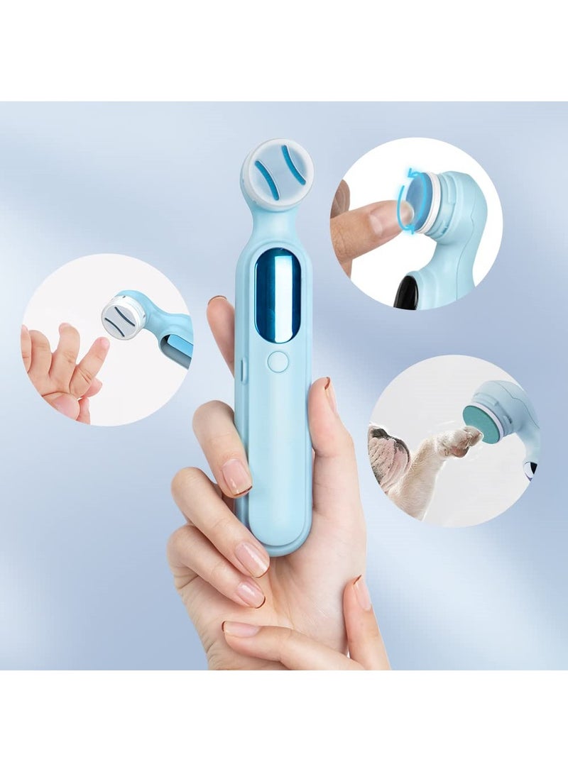 Portable Electric Nail Drill Set 6 in 1 Professional Manicure Pedicure Kit Cordless Nail File for Home and Salon Use