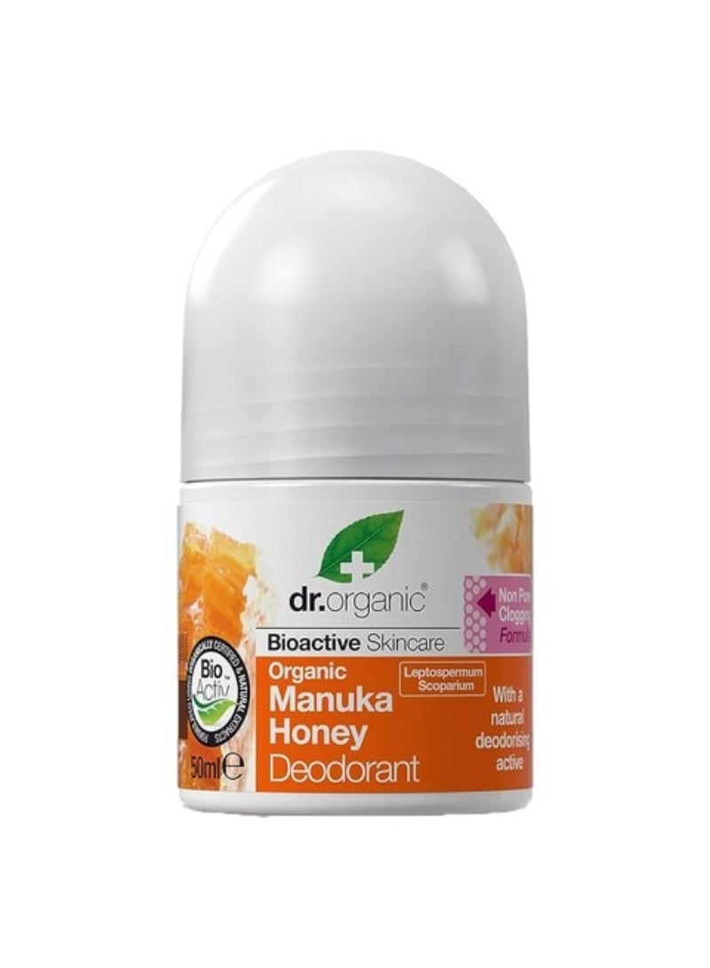 Dr.Organic Manuka Honey Deodorant Roll-on 50ml