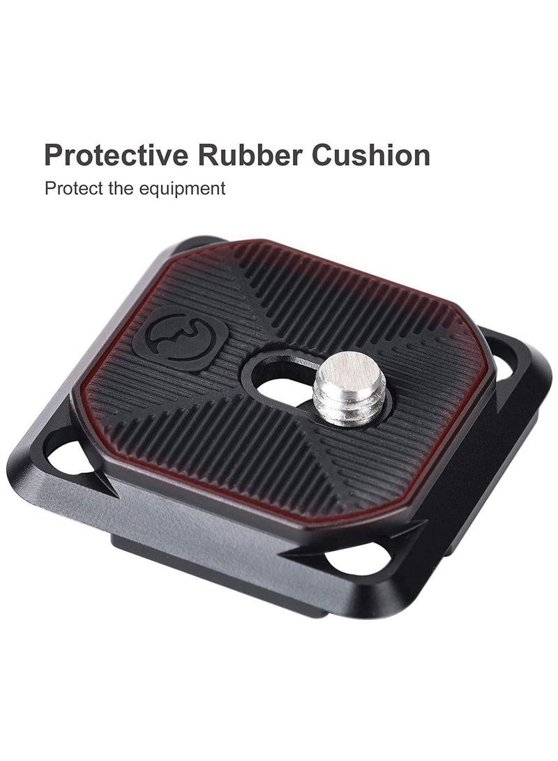 CP-39 Quick Release Plate for Cameras, One-Piece Design Compatible with Arca-Swiss and RRS, Ideal for Secure Mounting and Easy Access.