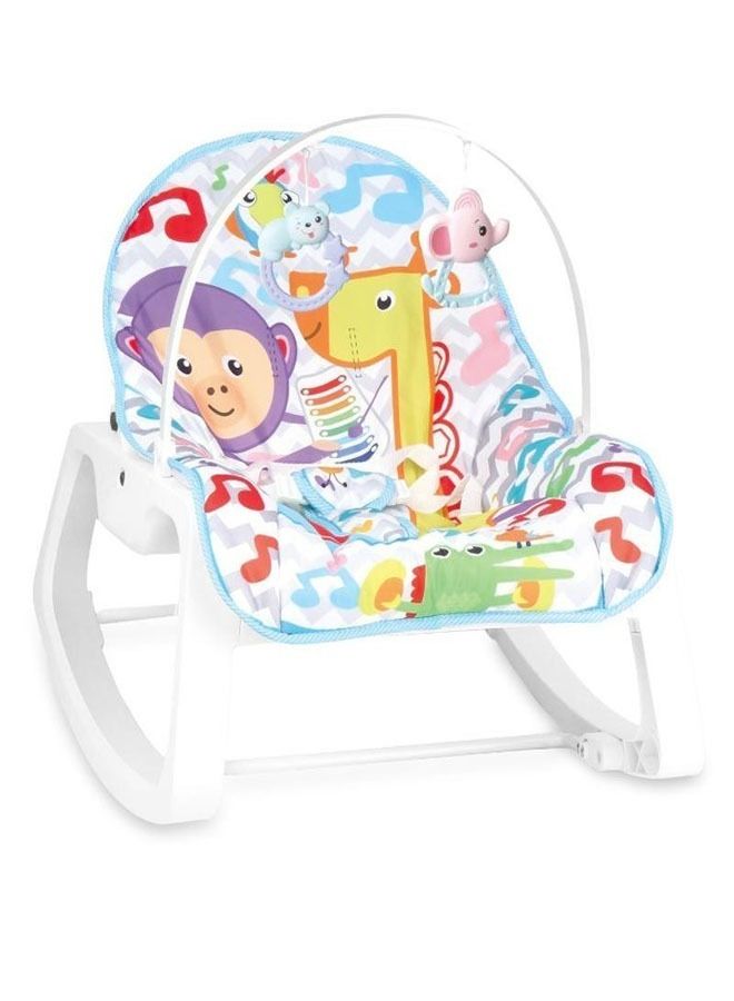 2 in 1 Multifunctional Baby Rocker Vibrating Chair For Newborn To Toddler