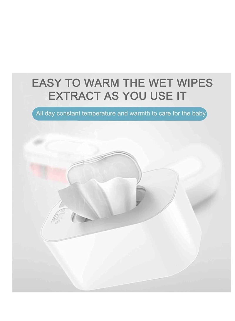 Baby Wipe Warmer Wipes Heating Box Baby Wipes Heater Case Wet Tissue Heating Box USB Constant Temperature Wet Wipe Dispenser Use Warm Wipes For Your Baby At Any Time