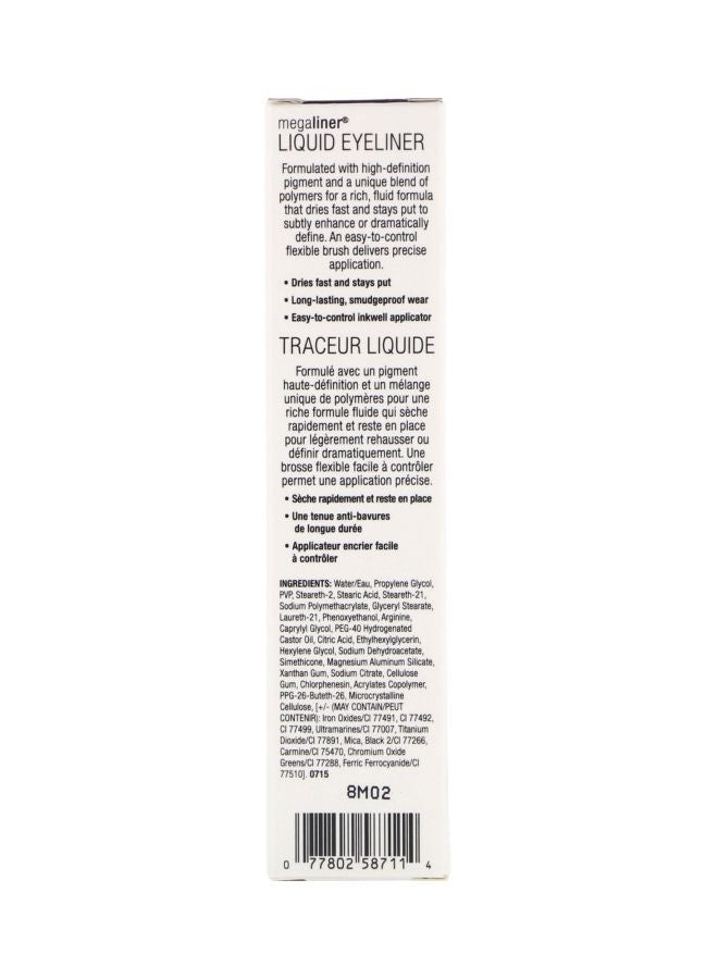 MegaLiner Liquid Eyeliner Black