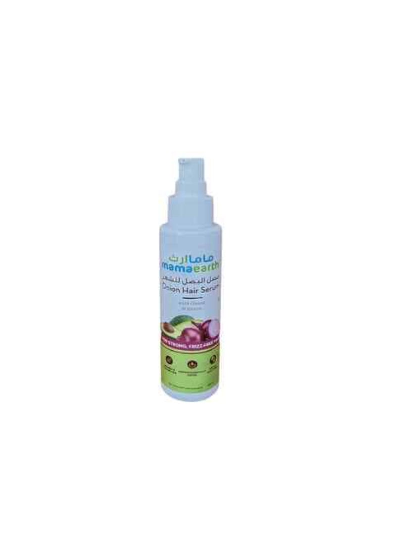 Mamaearth Onion Hair Serum With Onion And Biotin For Strong Frizz-Free Hair 100ml