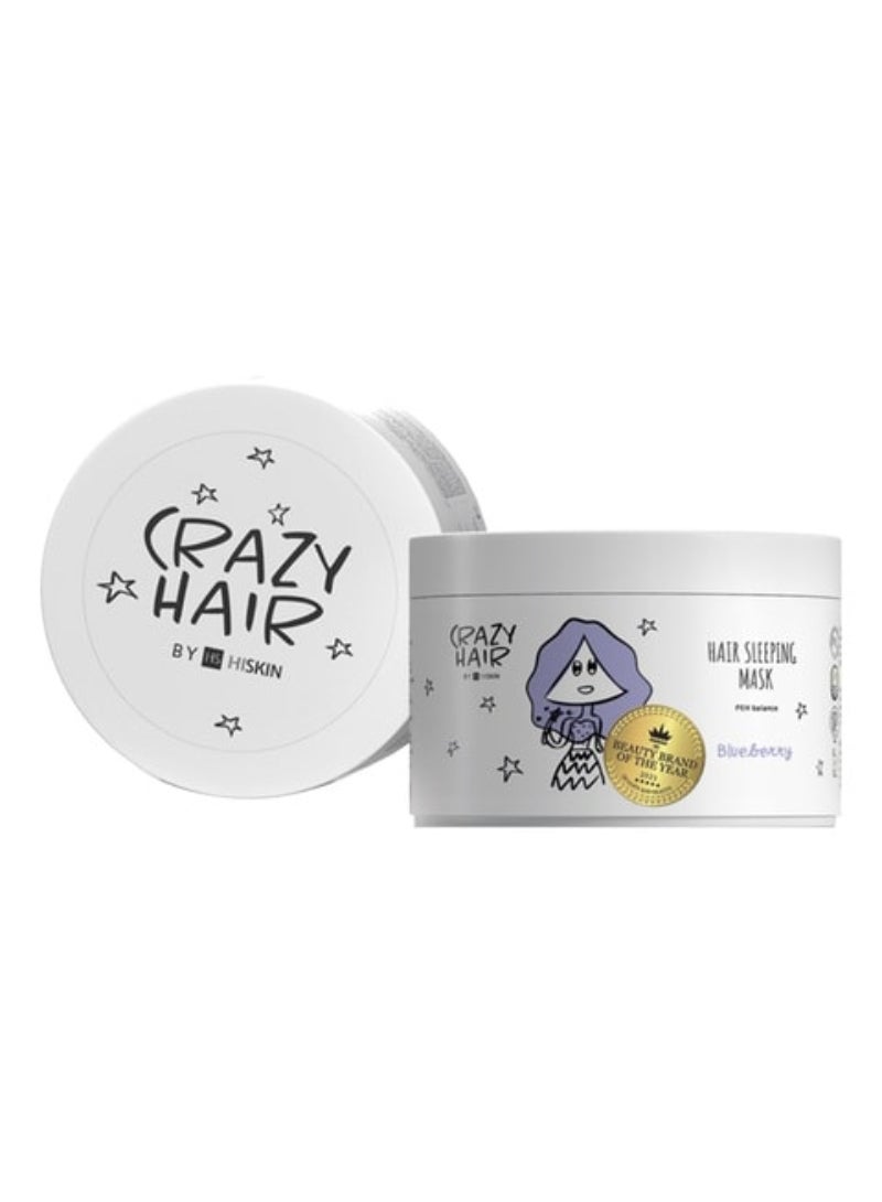 Crazy Hair by Hiskin Blueberry Hair Sleeping Mask 300ml