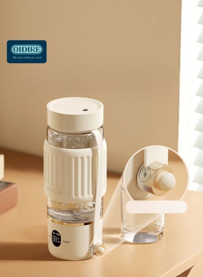 Electric Kettle Bottle, 400ml Portable Travel Heating Cup, Mini Insulated Office Kettle Bottle, 220V Water Boiling Cup