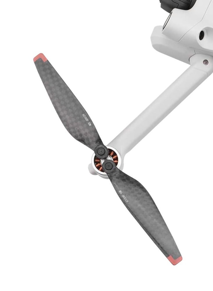 Propellers for DJI Mini 3 Pro, Carbon Fiber Propellers, Durable Low Noise Propeller Replacement Part, Drone Accessory Part Kit