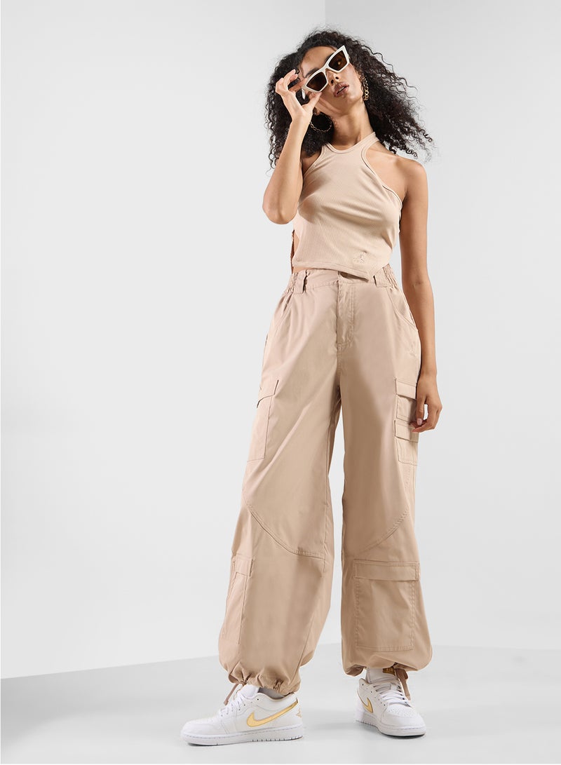 Jordan Asymmetric Ribbed Tank