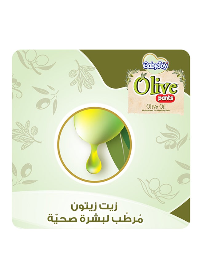 Olive Pants, Size 5 Junior, Mega Pack, 12-18 Kg, 40 Count