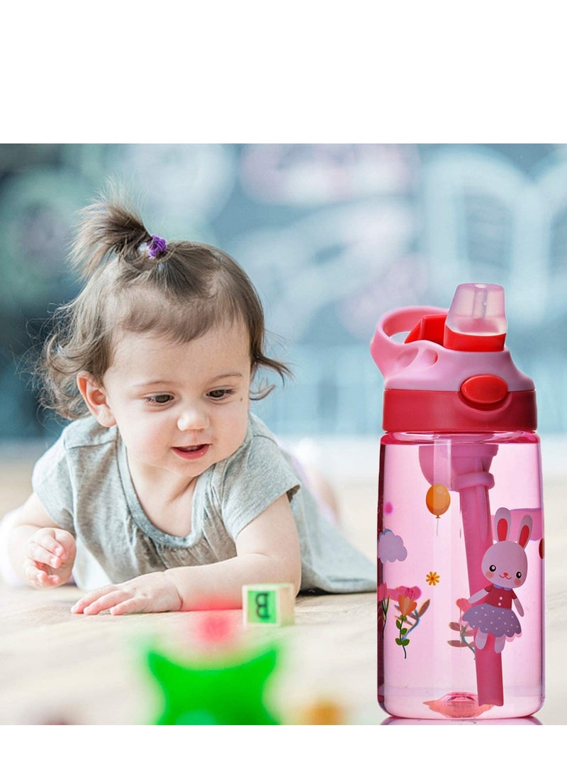 Durable Leak-Proof Water Bottle for Kids with Straw Ideal for Indoor and Outdoor Use