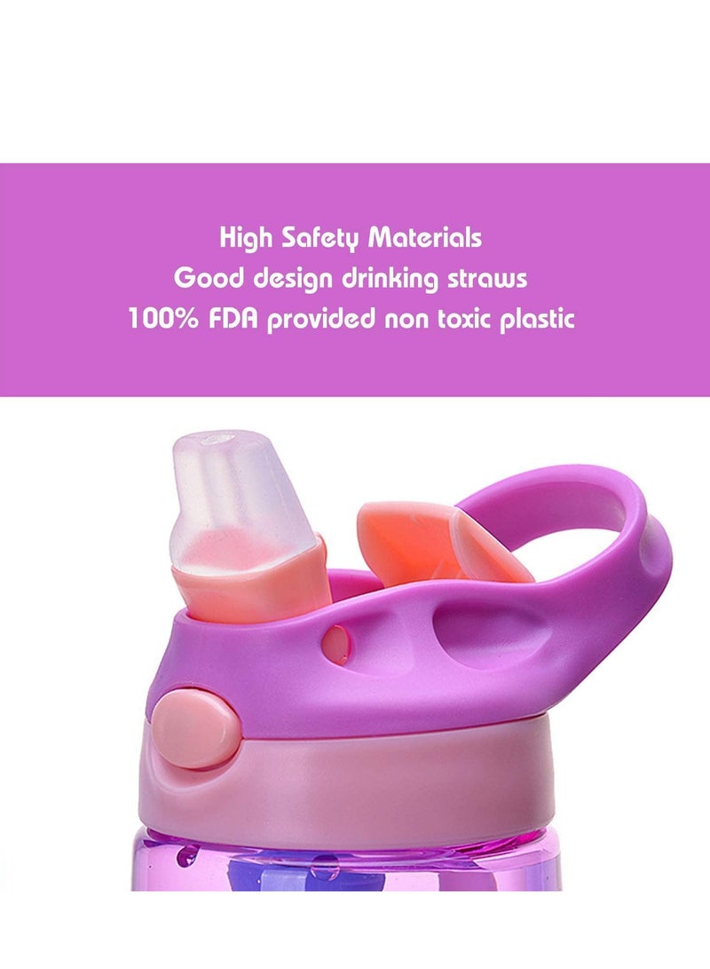 Durable Leak-Proof Water Bottle for Kids with Straw Ideal for Indoor and Outdoor Use