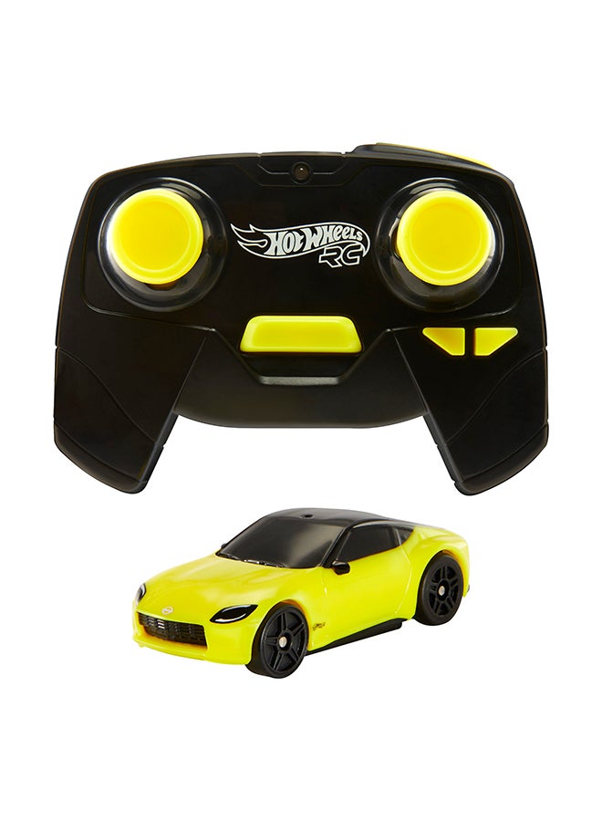 1:64 Scale Nissan Z, Battery-Powered RC Car for On- or Off-Track Play