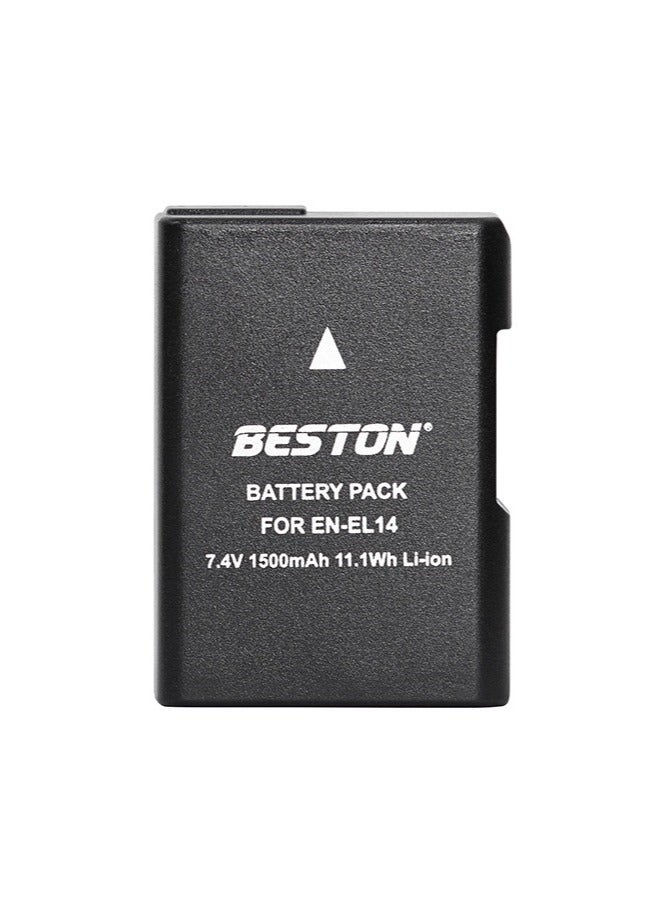 Beston EN-EL14 1500mAh Battery For Nikon Cameras - Pack of 1