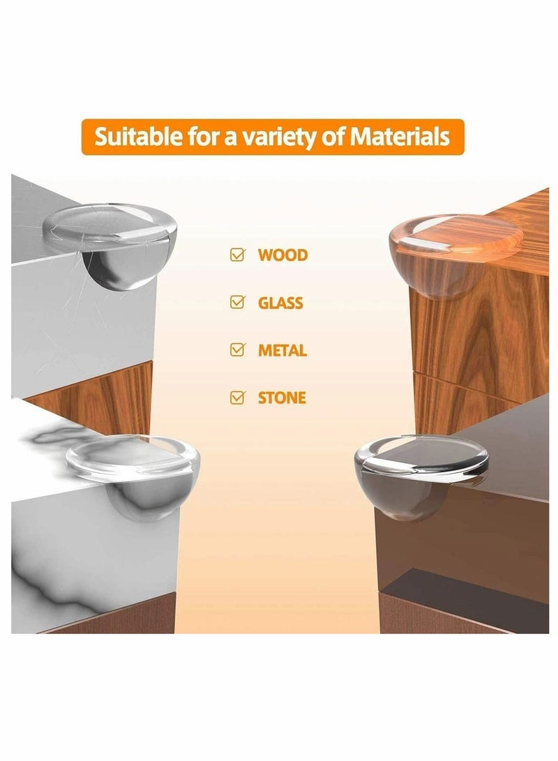 Baby Corner Protectors Guards & Edge Set, Table Corner Guards, Edge Protection for Baby Children, Transparent Table Edge Guard, Edge Protector for Table and Furniture
