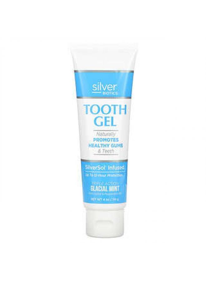 American Biotech Labs, Silver Biotics, Tooth Gel, Glacial Mint, 4 oz (114 g)