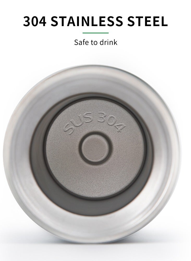 Yerba mate set including  a mate gourd, 1000ml  insulated bottle, tea filter and tea shaver, bombilla straw, and cleaning brush.