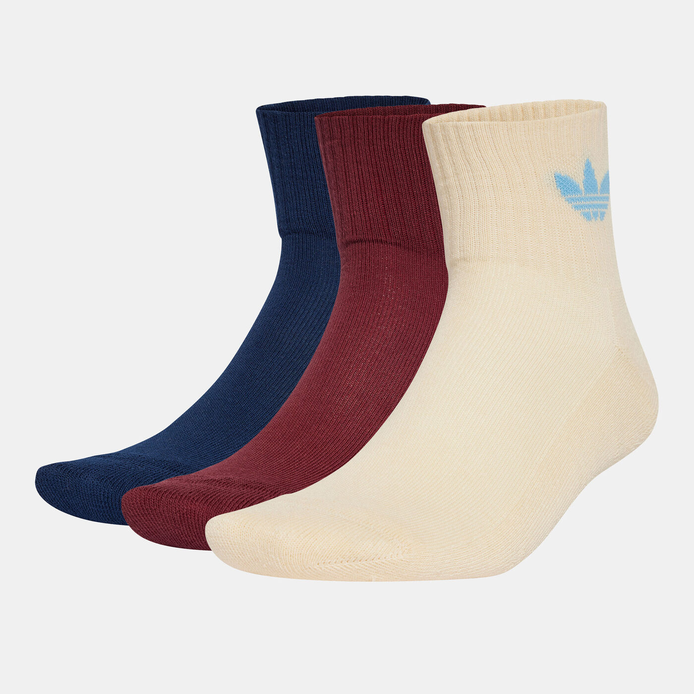 Mid-Cut Crew Socks (3 Pack)