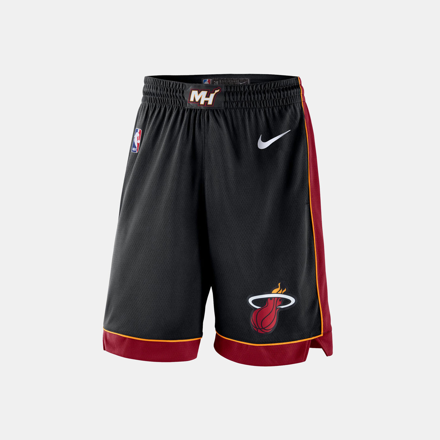 Men's NBA Miami Heat Icon Edition Swimgman Basketball Shorts